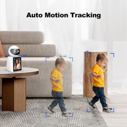 Srihome SH053 4MP 2.8 inch IPS Screen Smart Video Calling IP Camera Baby Monitor(UK Plug)