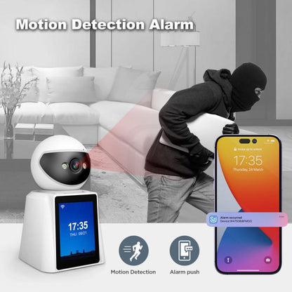 Moniteur bébé caméra IP d'appel vidéo intelligent Srihome SH053 4MP avec écran IPS de 2,8 pouces (prise AU)