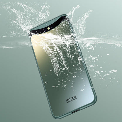 For OPPO Find X GKK AG Craft Skin Feel Magnetic Combination Full Coverage Phone Case(Green)