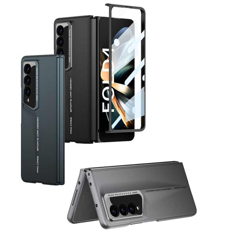 For Samsung Galaxy Z Fold4 5G GKK Integrated Blade Ultra-thin Full Coverage Phone Case(Black)