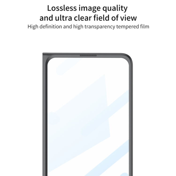 For Samsung Galaxy Z Fold5 5G GKK Integrated Blade Ultra-thin Full Coverage Phone Case(Grey)
