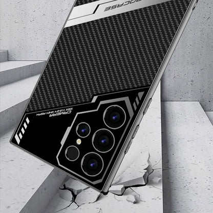 For Samsung Galaxy S24 Ultra 5G GKK Esports Leather Shockproof Phone Case(Grey)