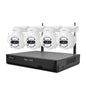 SriHome NVS001E-IPC047 Ultra HD 4 Channel WiFi Network Video Recorder Set(UK Plug)