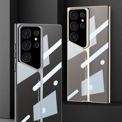For Samsung Galaxy S24 Ultra 5G GKK Blade Phantom Electroplating Phone Case(Black)