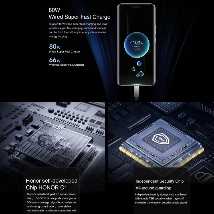 Honor Magic6 Ultimate, 16 Go+1 To, Magic OS 8.0 Snapdragon 8 Gen 3 Octa Core jusqu'à 3,3 GHz de 6,8 pouces, Réseau : 5G, OTG, NFC, Compatible Google Play (Violet)