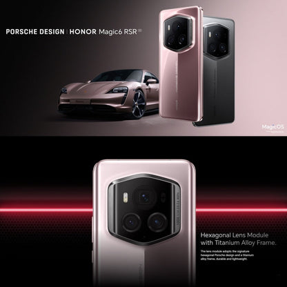 Honor Magic6 RSR Porsche Design, 24GB+1TB,  6.8 inch Magic OS 8.0 Snapdragon 8 Gen 3 Octa Core up to 3.3GHz, Network: 5G, OTG, NFC, Support Google Play(Agate Grey)