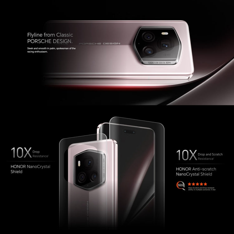 Honor Magic6 RSR Porsche Design, 24GB+1TB,  6.8 inch Magic OS 8.0 Snapdragon 8 Gen 3 Octa Core up to 3.3GHz, Network: 5G, OTG, NFC, Support Google Play(Agate Grey)
