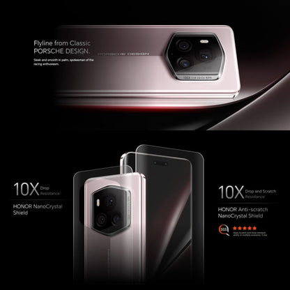 Honor Magic6 RSR Porsche Design, 24GB+1TB,  6.8 inch Magic OS 8.0 Snapdragon 8 Gen 3 Octa Core up to 3.3GHz, Network: 5G, OTG, NFC, Support Google Play(Agate Grey)
