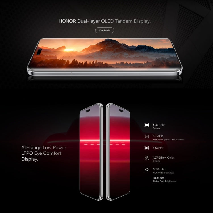 Honor Magic6 RSR Porsche Design, 24GB+1TB,  6.8 inch Magic OS 8.0 Snapdragon 8 Gen 3 Octa Core up to 3.3GHz, Network: 5G, OTG, NFC, Support Google Play(Agate Grey)