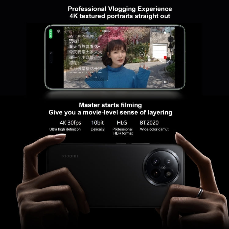 Xiaomi Civi 4 Pro, 16GB+512GB,  6.55 inch Xiaomi HyperOS Snapdragon 8s Gen 3 Octa Core 4nm up to 3.0GHz, NFC, Network: 5G(Green)