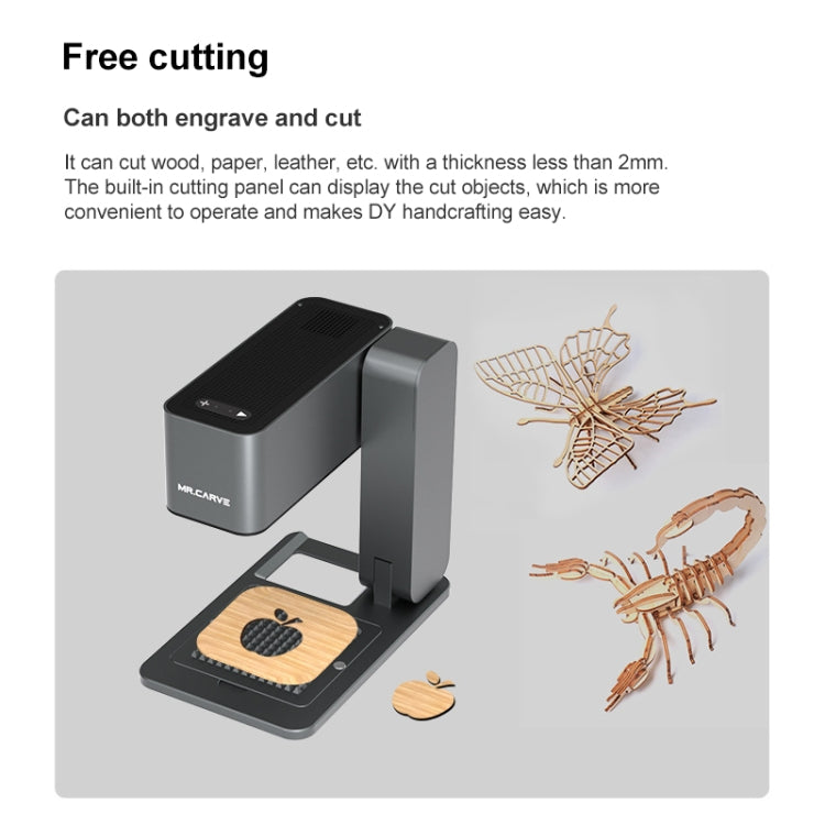 Daja C1 Portable 10W 0.05mm Engraving  Laser Machine, EU Plug