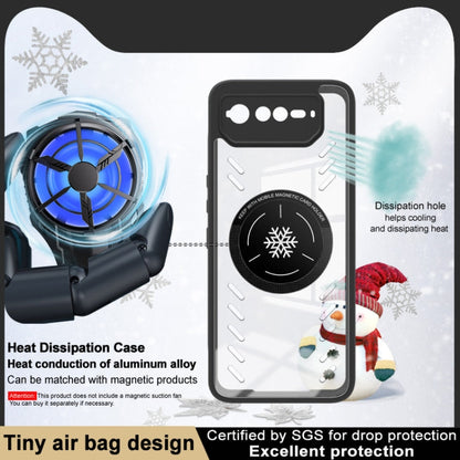 For Asus ROG Phone 6 / 6 Pro / 6D imak UX-9A Series Four-corner Airbag Shockproof Heat Dissipation Phone Case