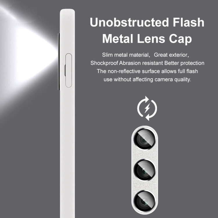 For Sony Xperia 10 V IMAK Metal Armor Premium Camera Protector Film(Silver)