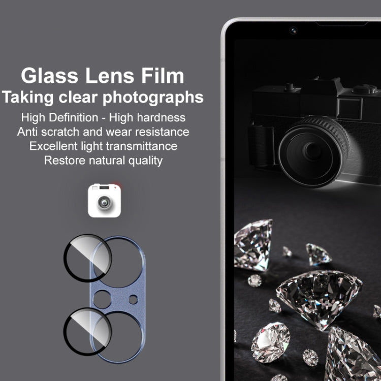 For Sony Xperia 5 V IMAK Metal Armor Premium Camera Protector Film(Silver)