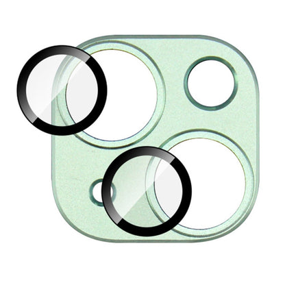 For iPhone 15 / 15 Plus IMAK Metal Armor Premium Camera Protector Film(Green)