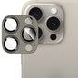Pour iPhone 15 Pro Max / 15 Pro IMAK Metal Armor Film de protection d'objectif Premium (Gris)