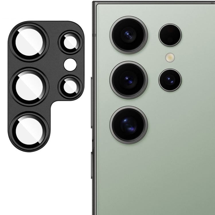 For Samsung Galaxy S24 Ultra 5G IMAK Metal Armor Premium Camera Protector Film(Black)