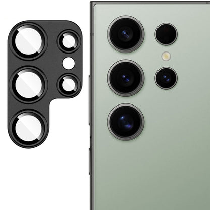 For Samsung Galaxy S24 Ultra 5G IMAK Metal Armor Premium Camera Protector Film(Black)