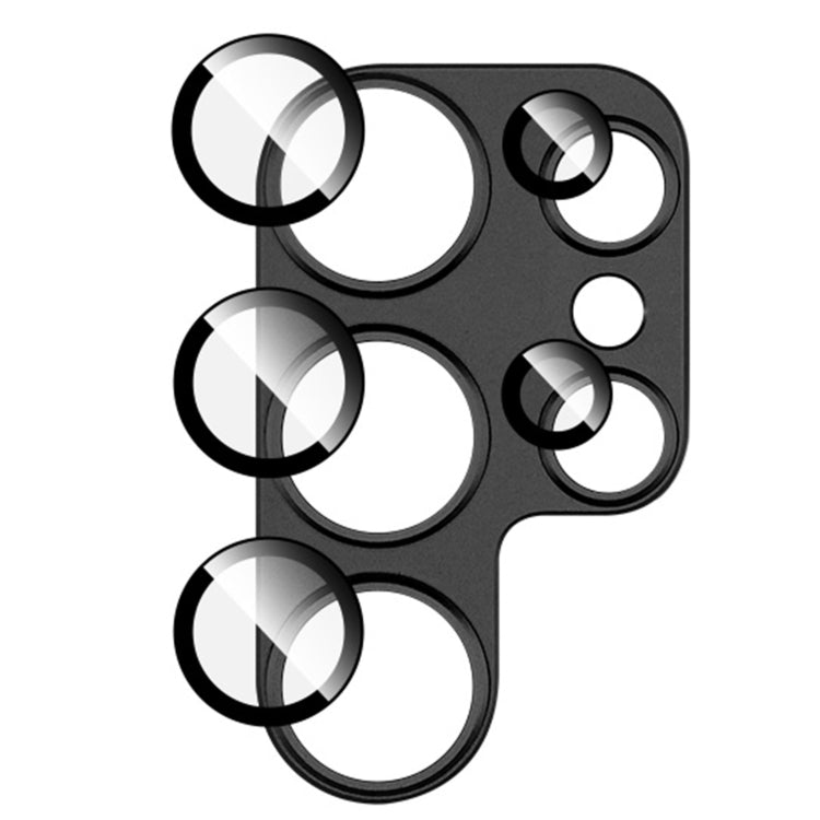 For Samsung Galaxy S24 Ultra 5G IMAK Metal Armor Premium Camera Protector Film(Black)