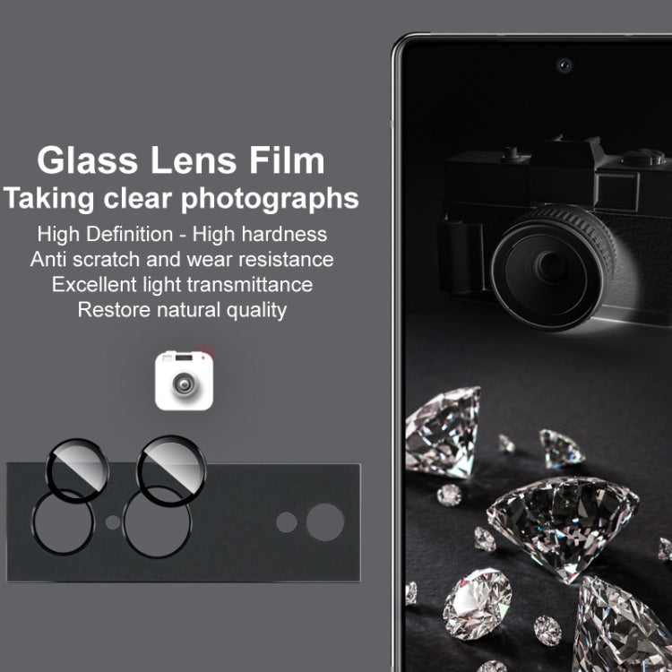 For Google Pixel 7 IMAK Metal Armor Premium Camera Protector Film(Black)