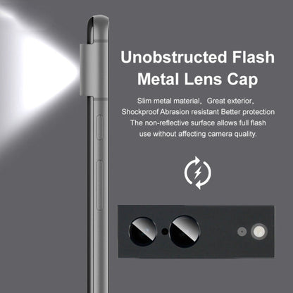 For Google Pixel 7 IMAK Metal Armor Premium Camera Protector Film(Black)