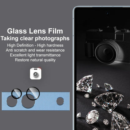For Google Pixel 7a IMAK Metal Armor Premium Camera Protector Film(Black)