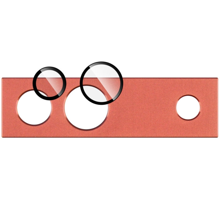 For Google Pixel 7a IMAK Metal Armor Premium Camera Protector Film(Red)