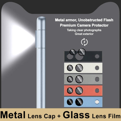 For Google Pixel 7a IMAK Metal Armor Premium Camera Protector Film(Silver)