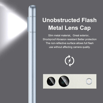 For Google Pixel 7a IMAK Metal Armor Premium Camera Protector Film(Silver)