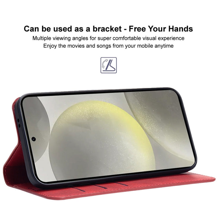 For Samsung Galaxy S24 5G IMAK Count Series Flip Leather Phone Case(Black)