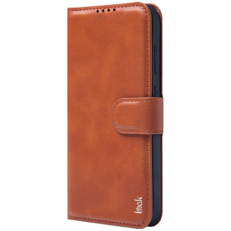For Samsung Galaxy S24 5G IMAK Count Series Flip Leather Phone Case(Brown)