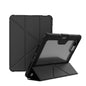 For iPad Pro 13 2025 / 2024 NILLKIN Bumper Pro Multi-angle Folding Style Tablet Leather Case(Black)