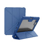 Pour iPad Pro 13 2025 / 2024 Étui en cuir NILLKIN Bumper Pro multi-angles pliable pour tablette (bleu)
