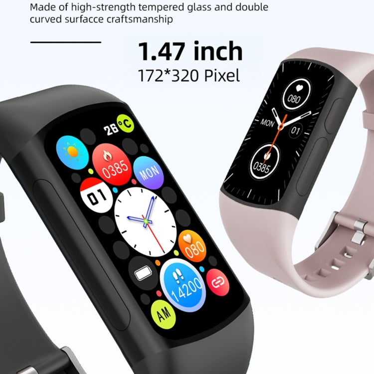 Spovan H7 BT5.3 IP67 1.47 inch Smart Sport Watch, Support Bluetooth Call / Sleep / Blood Oxygen / Heart Rate / Blood Pressure Health Monitor(Blue)
