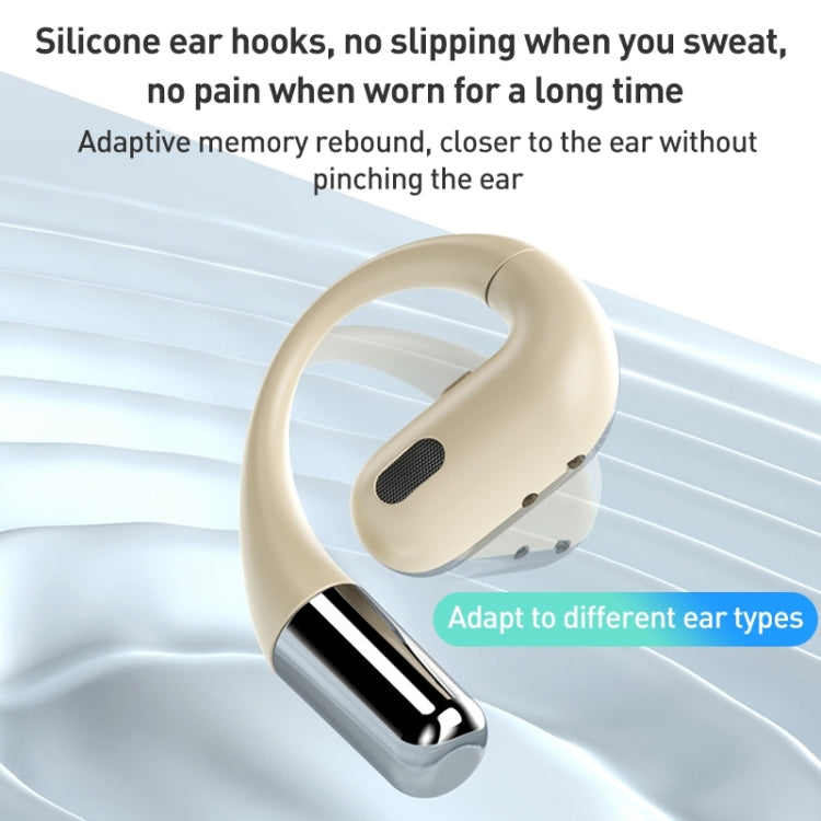ZGA GS13 Phantom Open Wireless Bluetooth Earphone(Beige)