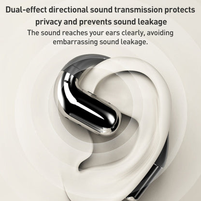 ZGA GS13 Phantom Open Wireless Bluetooth Earphone(Beige)