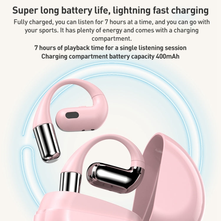 ZGA GS13 Phantom Open Wireless Bluetooth Earphone(Beige)