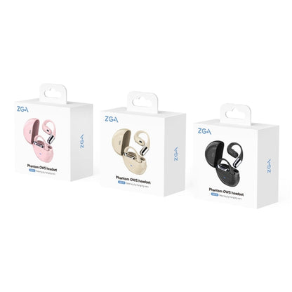 ZGA GS13 Phantom Open Wireless Bluetooth Earphone(Beige)