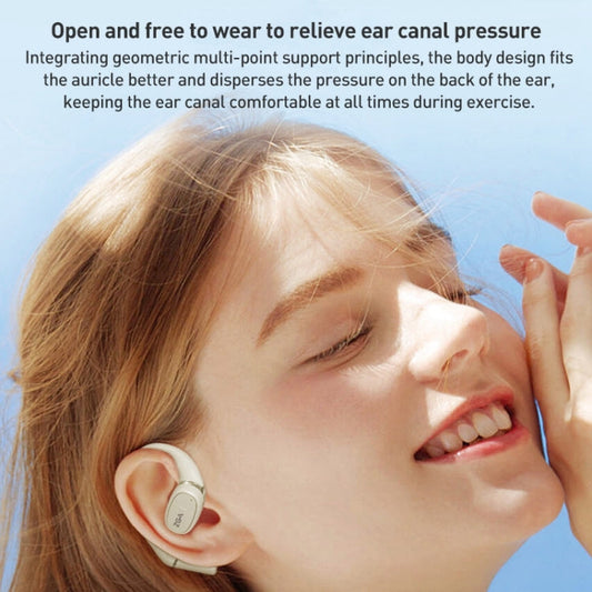 ZGA GS15 Ear-mounted Wireless Bluetooth Earphone(Black)