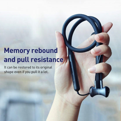 ZGA SP01 Neck-mounted Sports Bluetooth Earphone(Black)