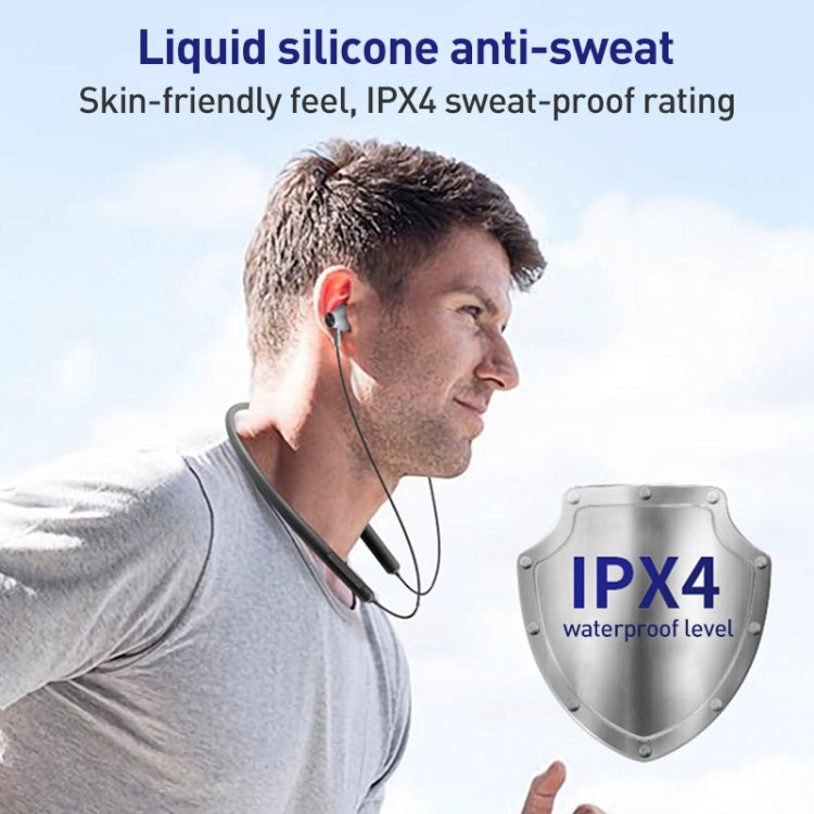 ZGA SP02 Neck-mounted Sports Bluetooth Earphone(Black)