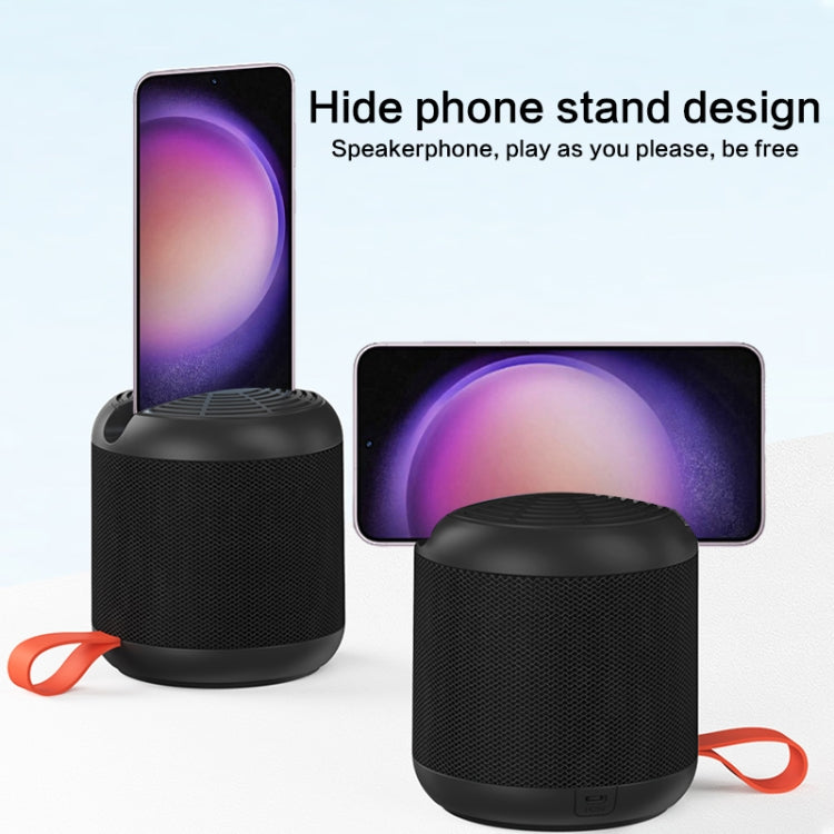 ZGA PZ002 Desktop Stand Bluetooth Speaker(Black)