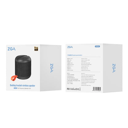 ZGA PZ002 Desktop Stand Bluetooth Speaker(Black)