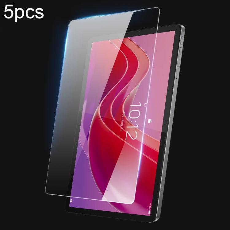 Pour Lenovo Tab M11 5pcs DUX DUCIS Film de protection d'écran en verre trempé 0.33mm 9H HD Plein Écran