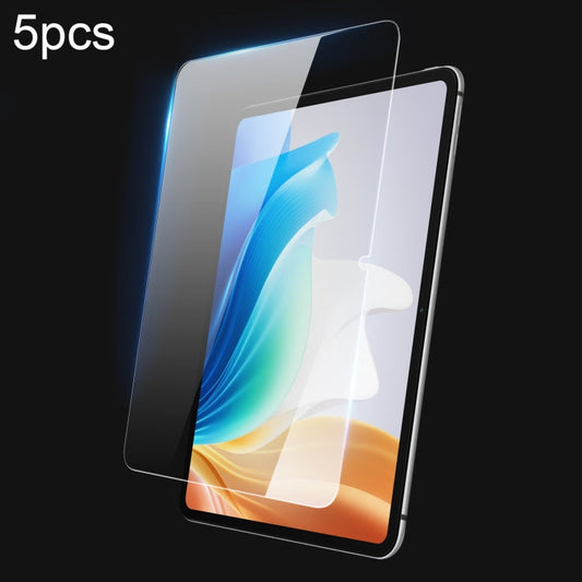 For OPPO Pad Neo/Pad Air2/OnePlus Pad Go 5pcs DUX DUCIS 0.33mm 9H HD Full Screen Tempered Glass Film