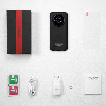[HK Warehouse] HOTWAV T7 Rugged Phone, 4GB+128GB, 6280mAh, 6.52 inch Android 13 MT8788 Octa Core, Network: 4G, OTG(Red)