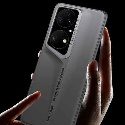 For Huawei P50 Pro GKK Blade Ultra-thin Full Coverage Phone Case(Grey)