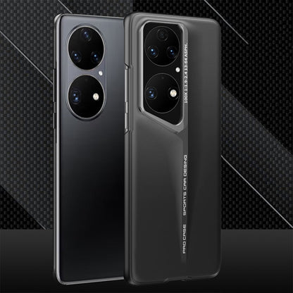 For Huawei P50 Pro GKK Blade Ultra-thin Full Coverage Phone Case(Black)