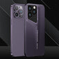 Pour iPhone 14 Pro Max Étui de téléphone GKK Blade ultra-mince à couverture complète (violet)