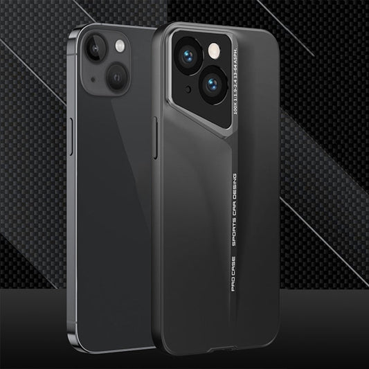 For iPhone 15 GKK Blade Ultra-thin Full Coverage Phone Case(Black)